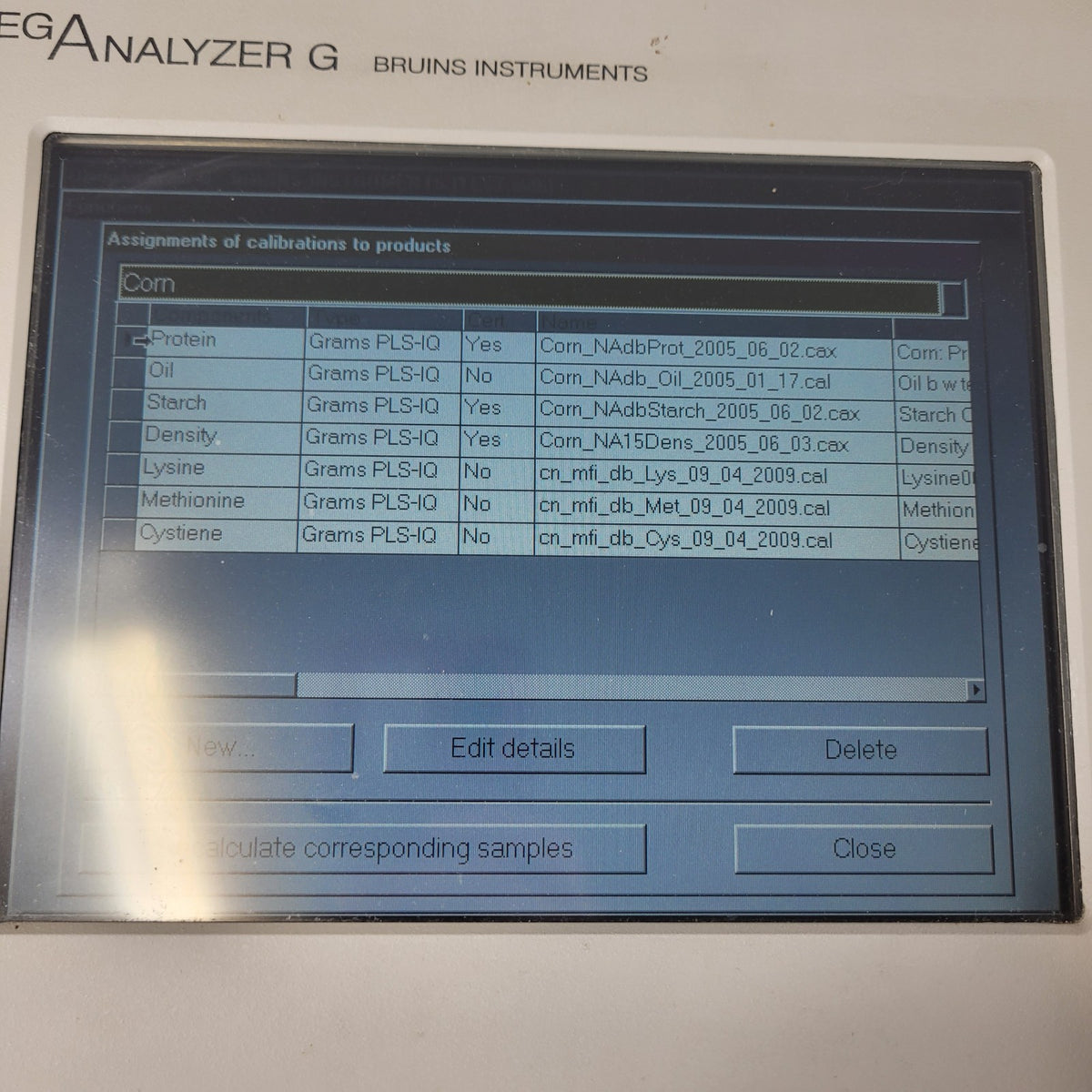 TESTED Bruins OmegAnalyzer G NTEP NIR Grain Seed Protein Moisture Analyzer