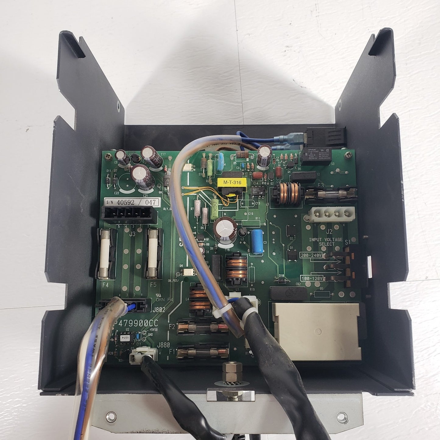 ALOKA EU-6029 Power Supply & Board from SSD-3500 Ultrasound Cart, PCB EP479900CC