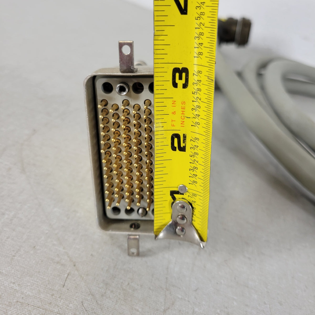 Alcatel ATP 1500M CFV3000M Turbo Pump Controller Cable 75-Pin Connectors
