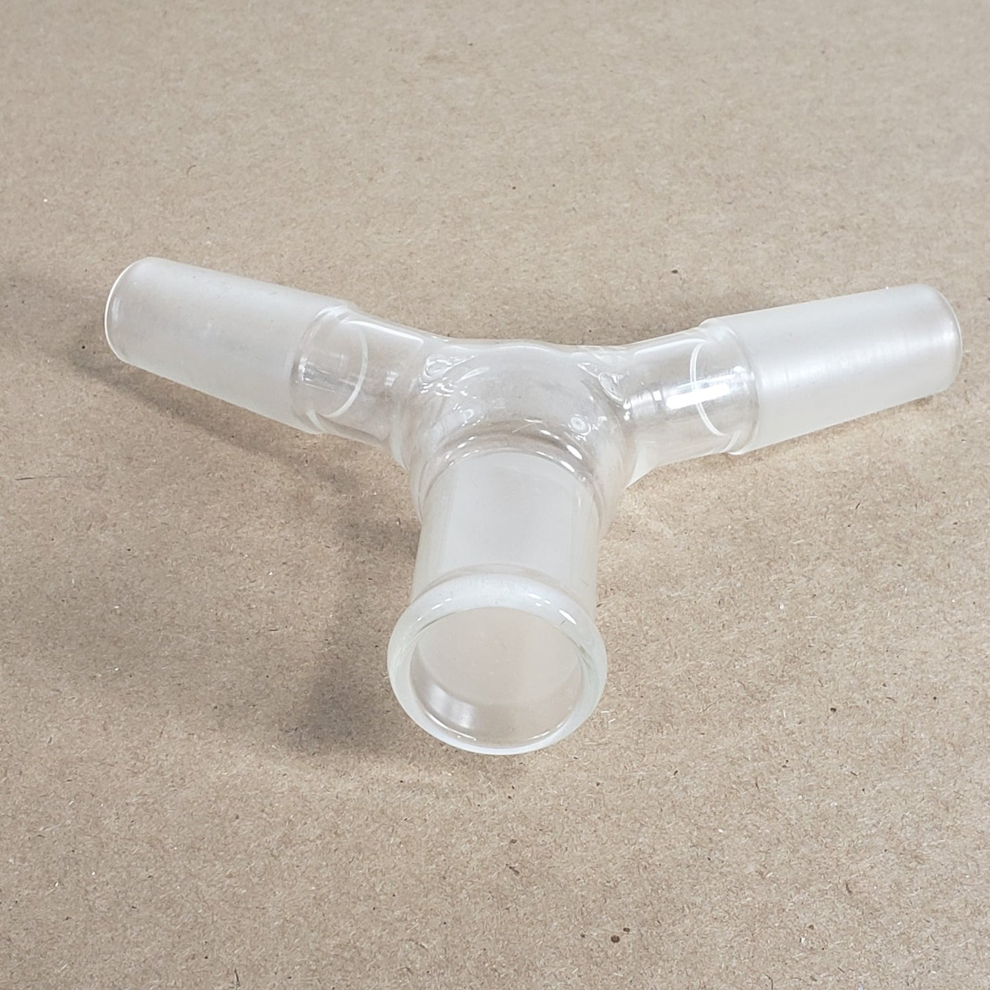 Lot Of 3 Ace Glass Inc 5040-10/5238-03/5125-10 Side-Arm/U/Y-Adapters 24/40 Joint