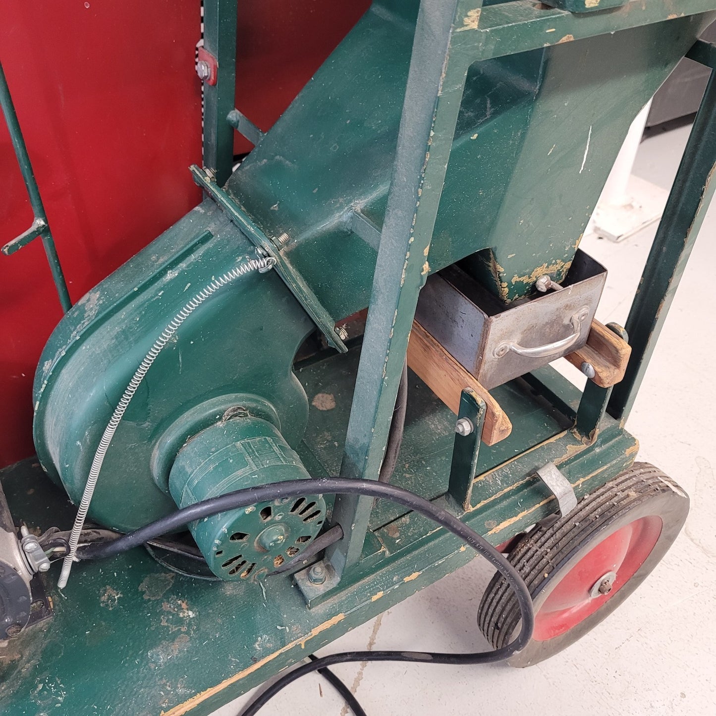 Tested ALMACO Plant & Head Thresher Vintage Seed Grain Research Thresher Cart