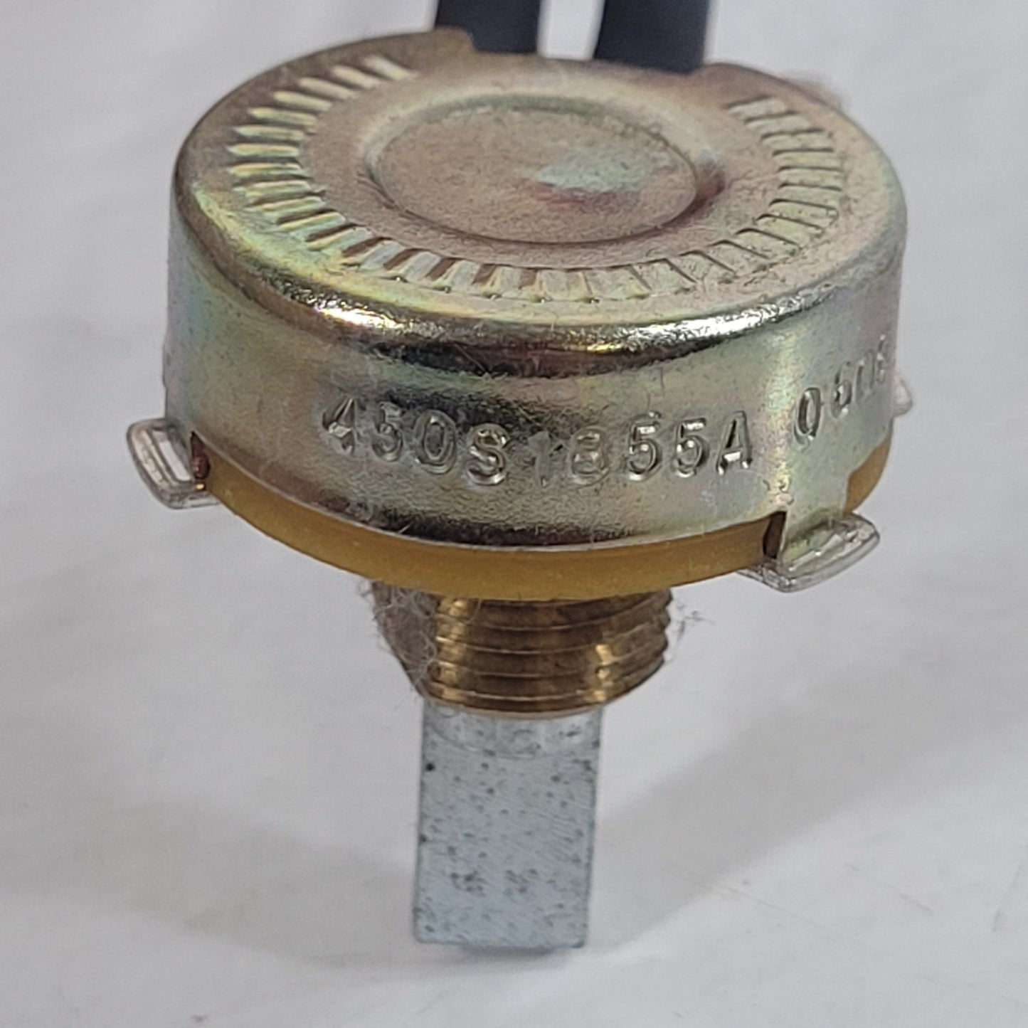 CTS 450S18355A Rotary Potentiometer D-Shaft w/ 2-Pin Wire Harness