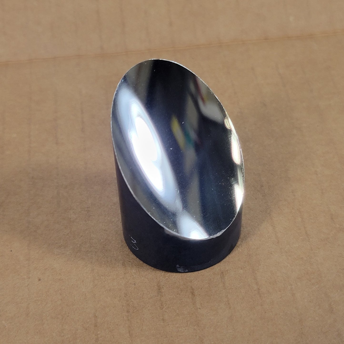 Elliptical Curved Mirror & Transparent Rectangle, Used for FTIR Infrared