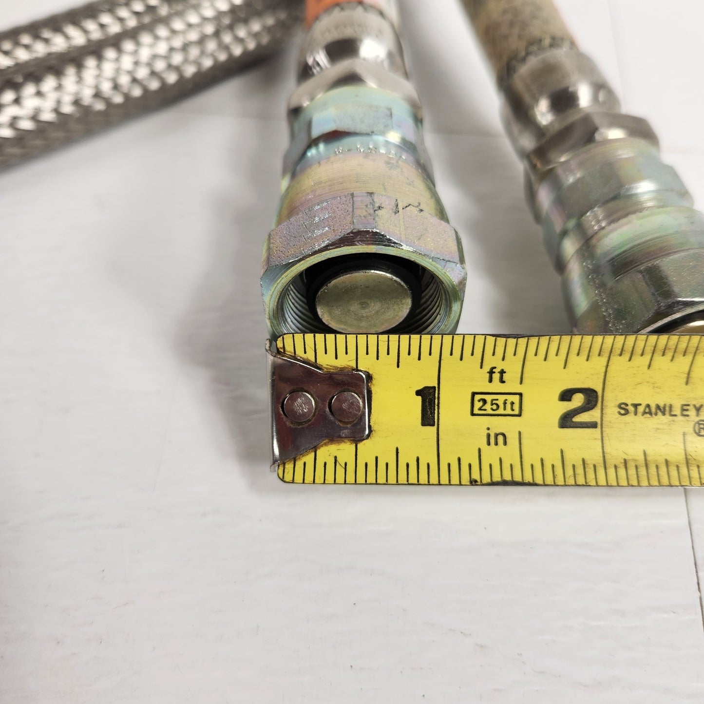 PAIR CTI Cryogenics 8043074G120 10ft Helium Supply Return Lines 260 PSI