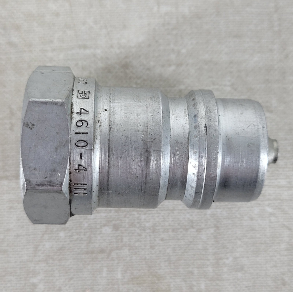 Parker 4610-4 Allis-Chalmers 1/2" NPTF Male Hydraulic Quick Coupler Tip