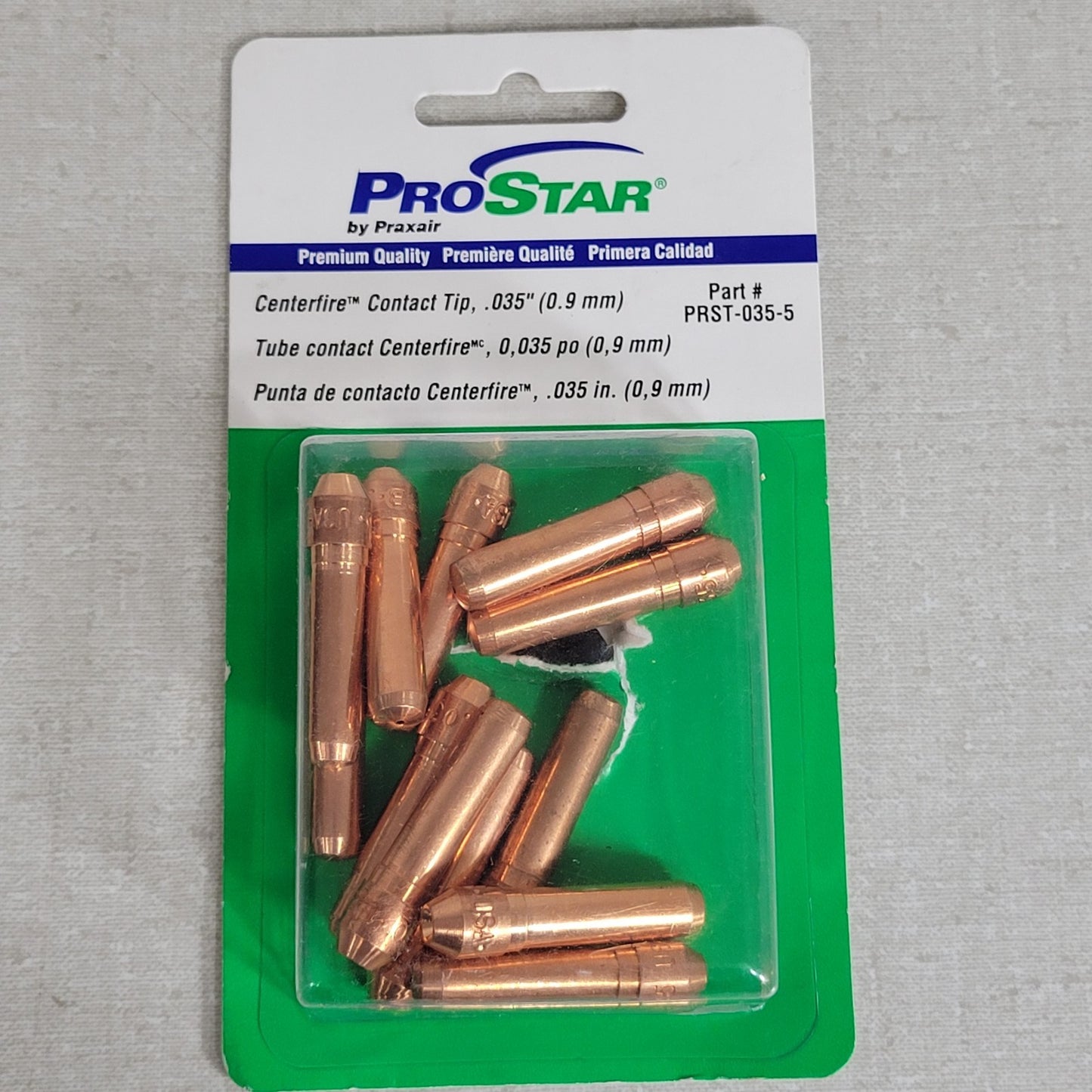 PROSTAR PRST0355 & PRSN5814C1, Contact Tips (0.035"), Pack Of 12; Nozzle