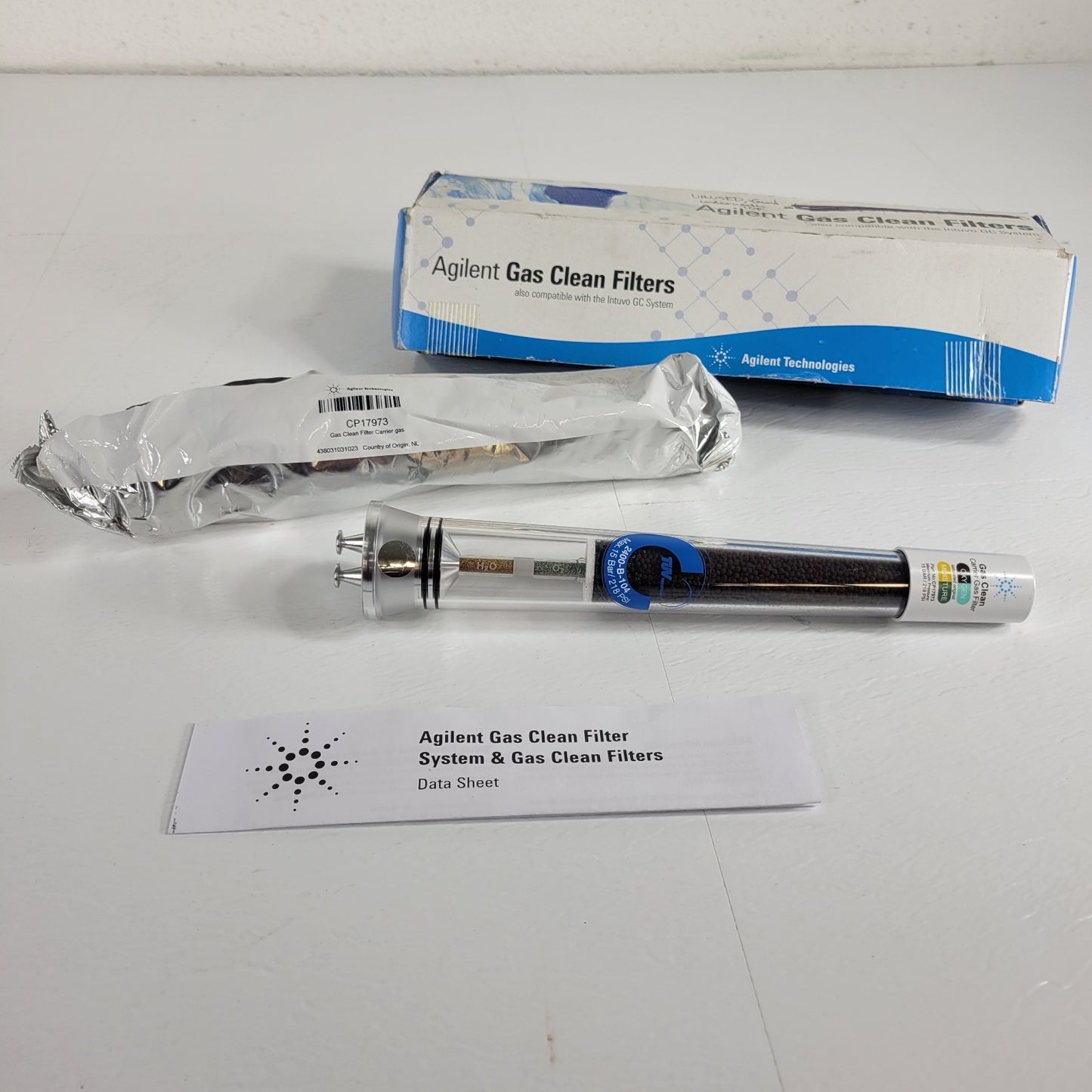 AGILENT CP17973 Carrier Gas Cleaning Filter, Compatible with Intuvo GC System