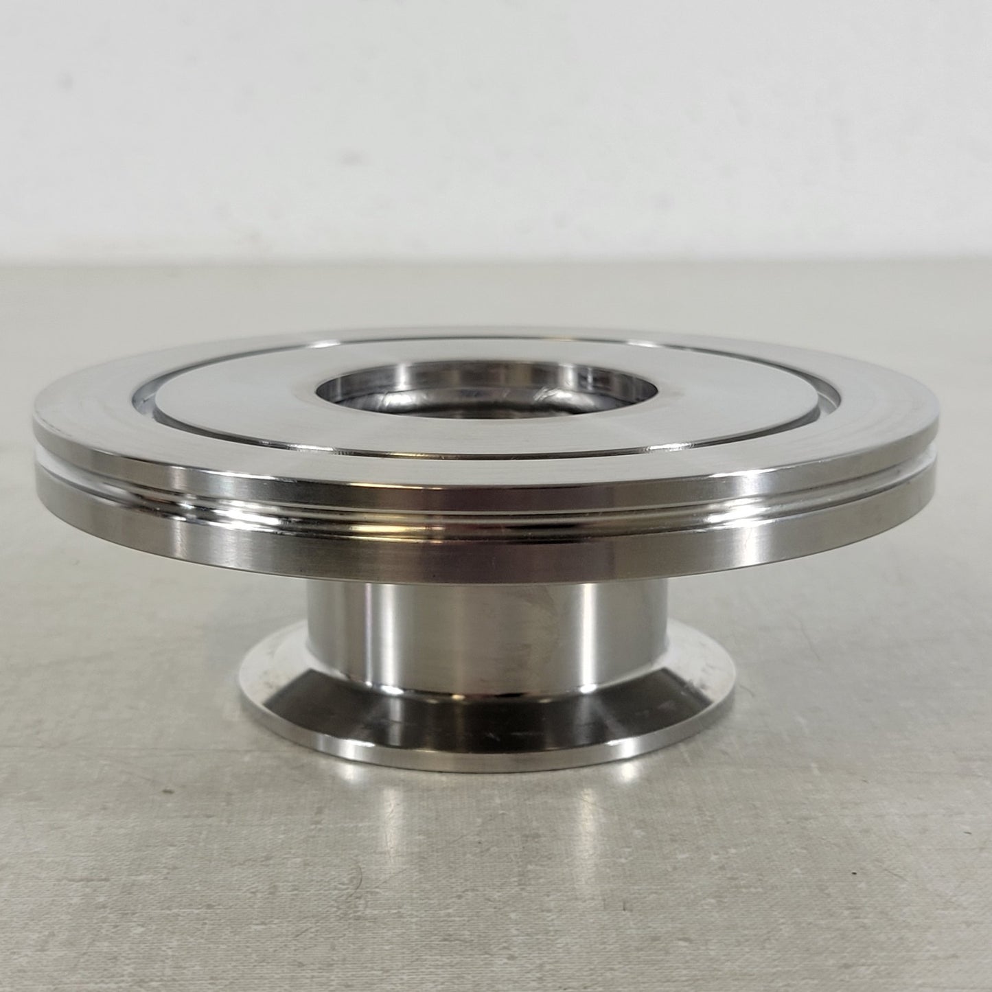 ISO-K100 ISO100 to KF50 NW50 Stainless Steel High Vacuum Reducer Adapter