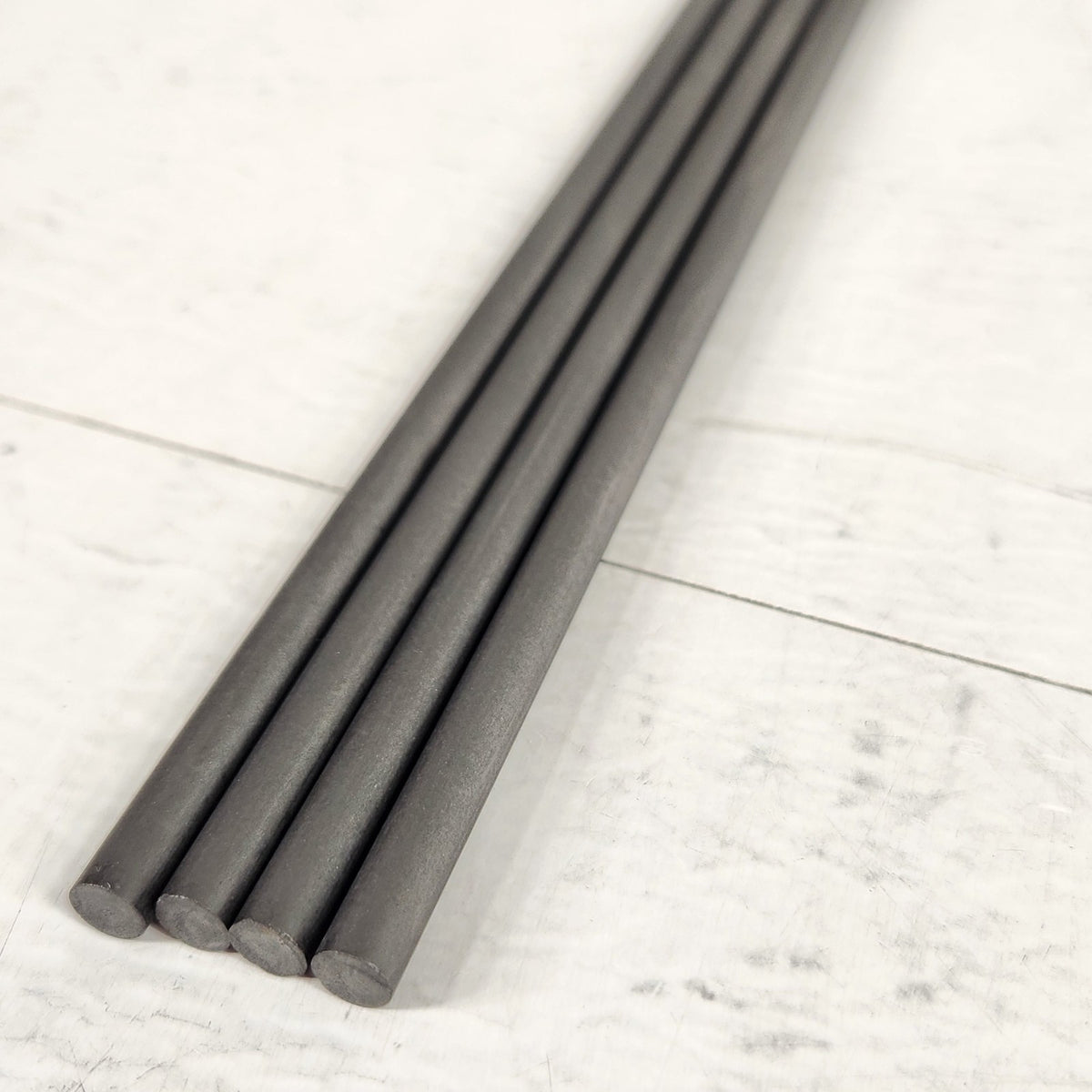 Ted Pella 61-22 Carbon Graphite Rods 1/4" x 12" EM Coating Lot of 4