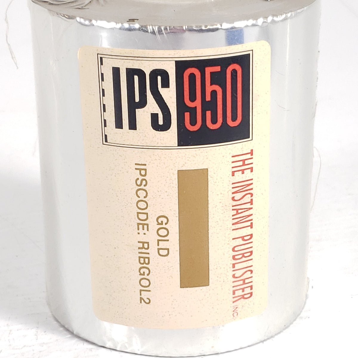 IPS 950 Instant Publisher RIBGOL2 Gold Thermal Transfer Ribbon NOS