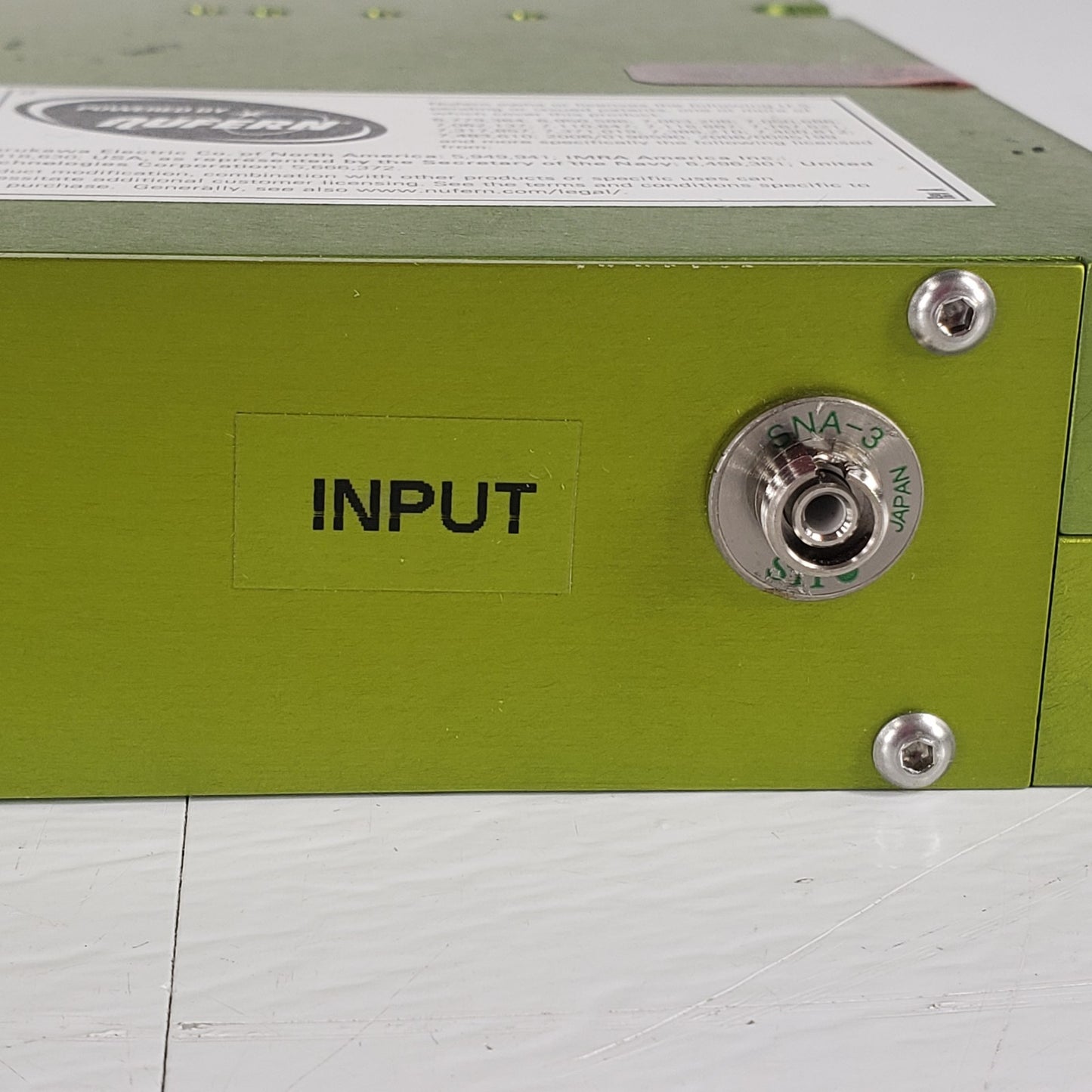 NUFERN PSFA1550502W10 NuAmp High-Power Polarization Maintaining Fiber Amplifiers