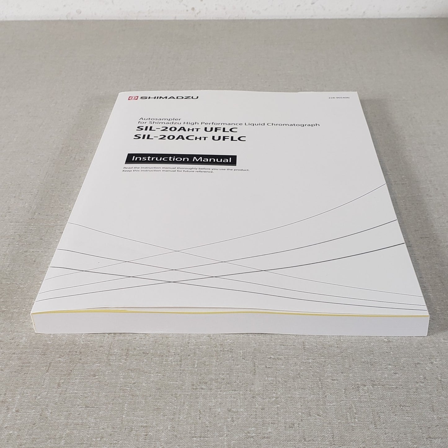 Shimadzu 228-90540N SIL-20AHT SIL-20ACHT UFLC HPLC Autosampler Manual
