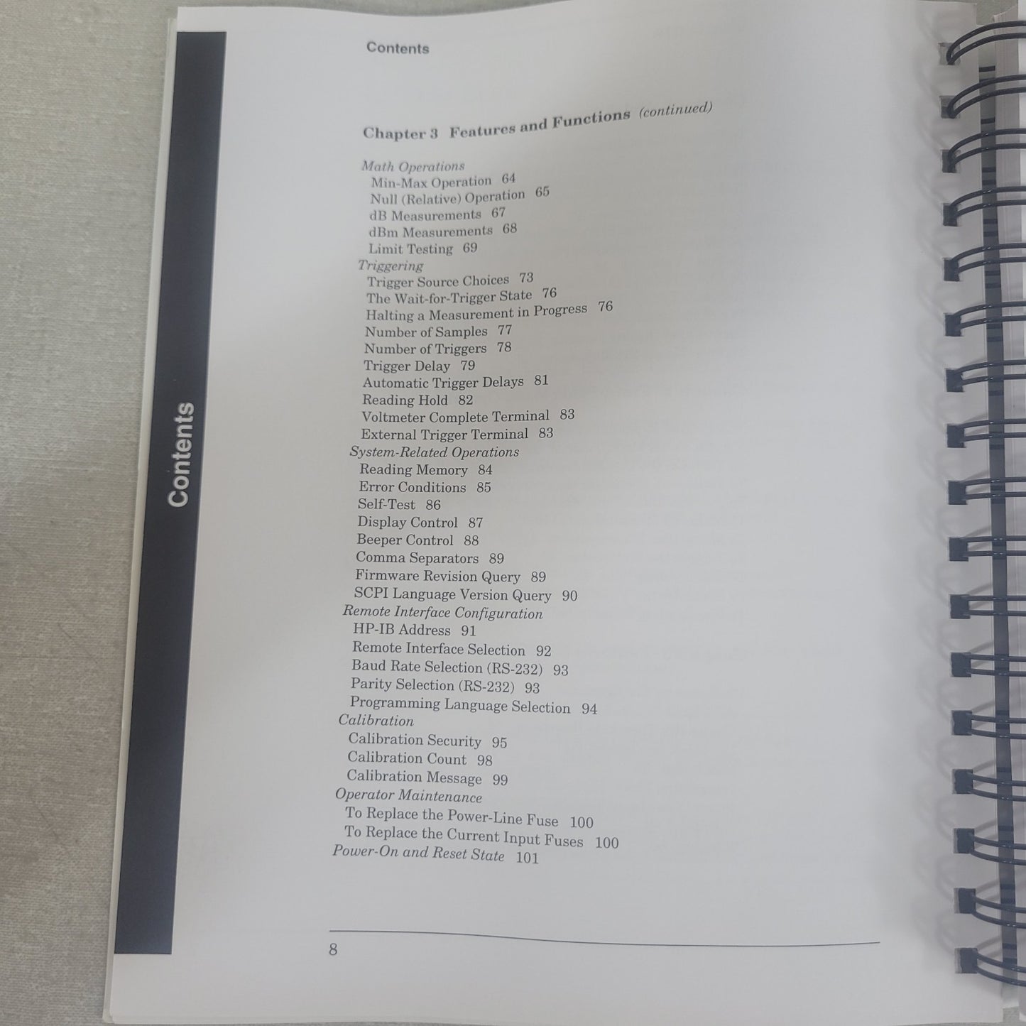 HP 34401A 6.5-Digit Digital Multimeter User Guide 34401-90004 Edition 4