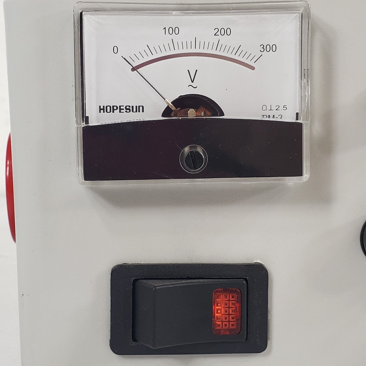Digital Display Custom Ammeter Measurement Box, Eaton XTCE015B10 Connector