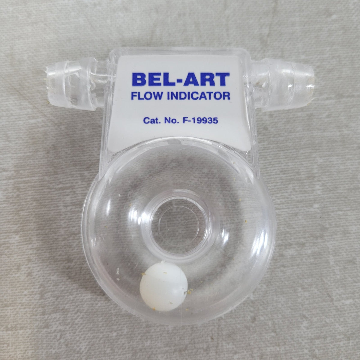 Bel-Art F-19935 19935-0000 Liquid Flow Indicator 1/4-3/8in Tubing 10 PSI