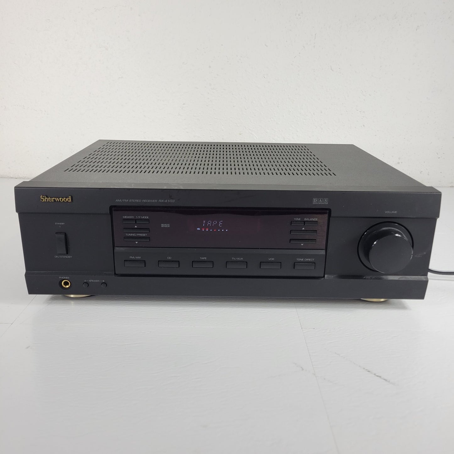 TESTED Sherwood RX-4103 105W/ch AM/FM Stereo Receiver w/ Extras