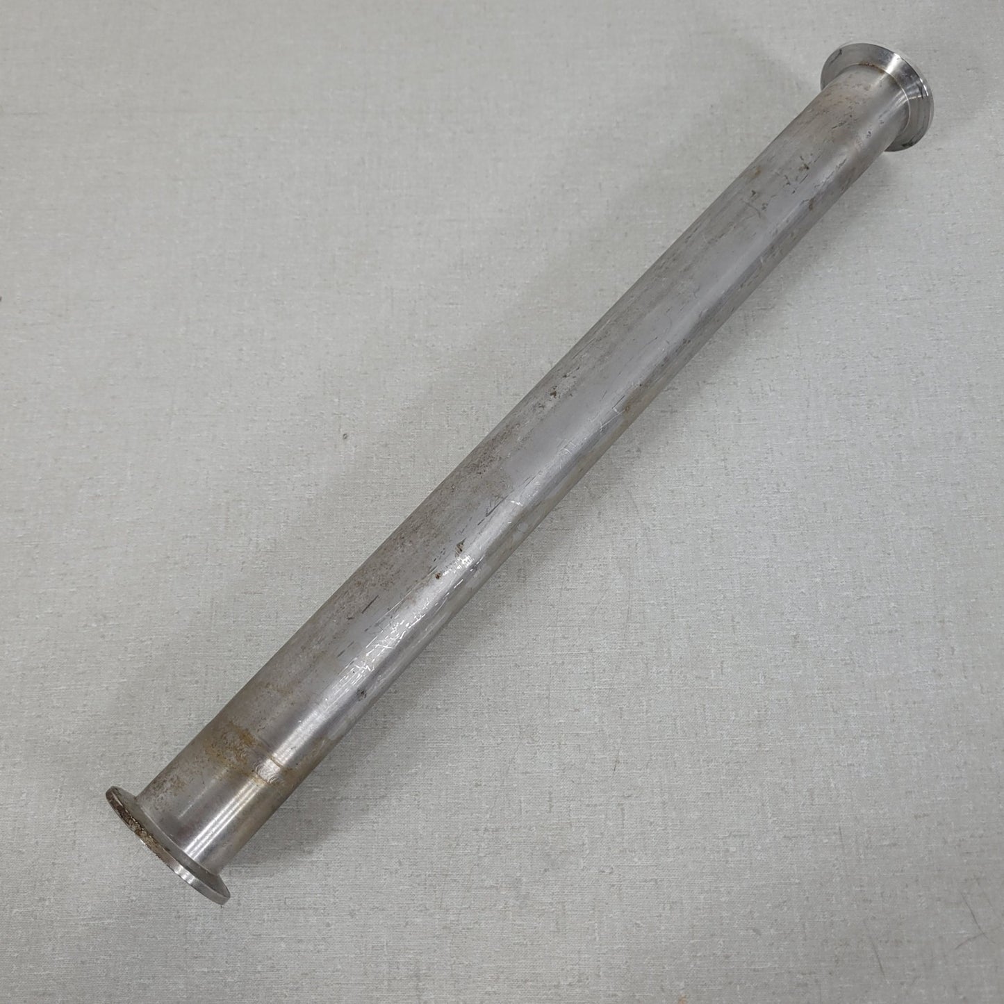 KF40 NW40 QF40 16.5" Full Nipple Straight Tube High Vacuum Stainless Steel