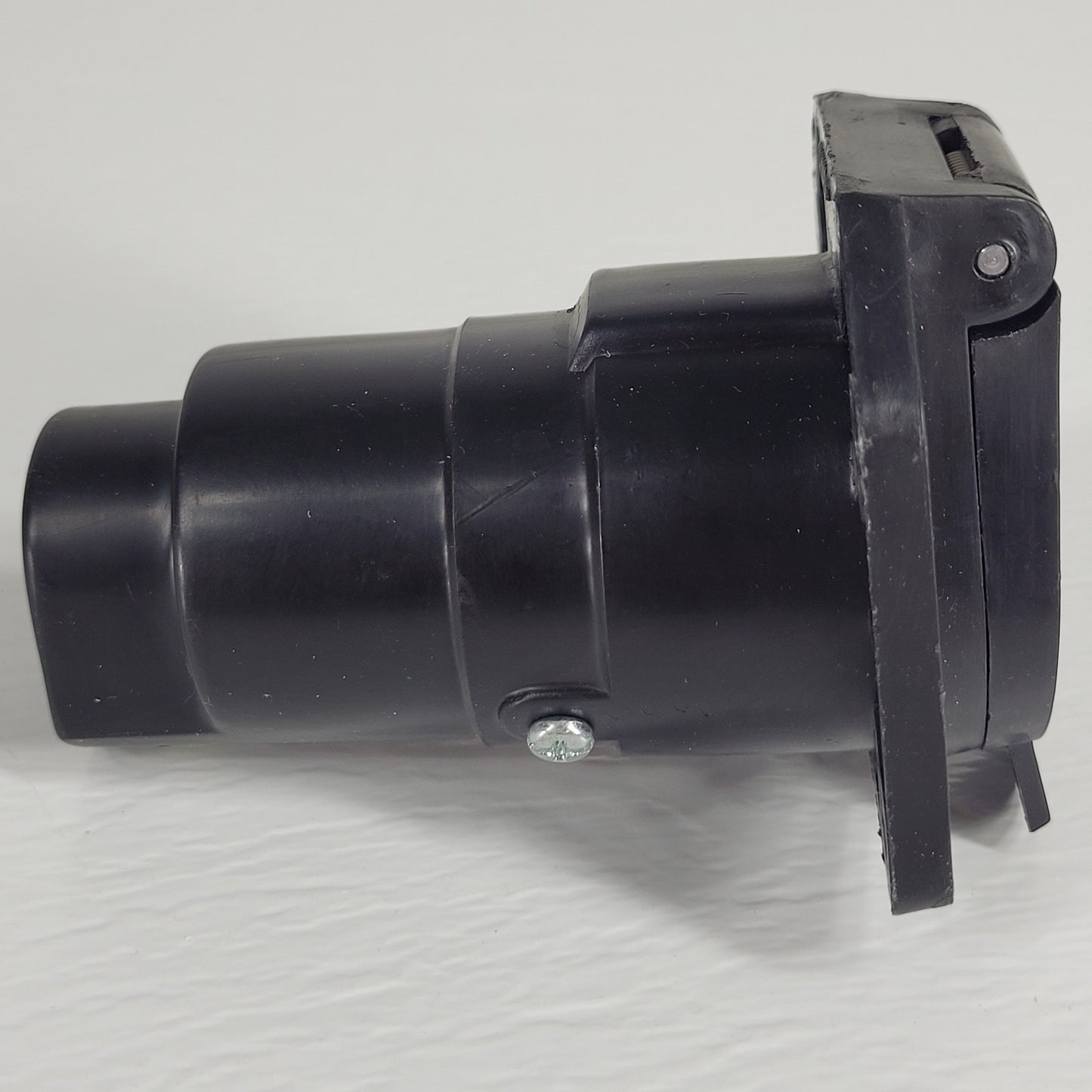 Pollak 12-907 9-Way RV Trailer Connector Socket 6-24V Black Nylon Vehicle End