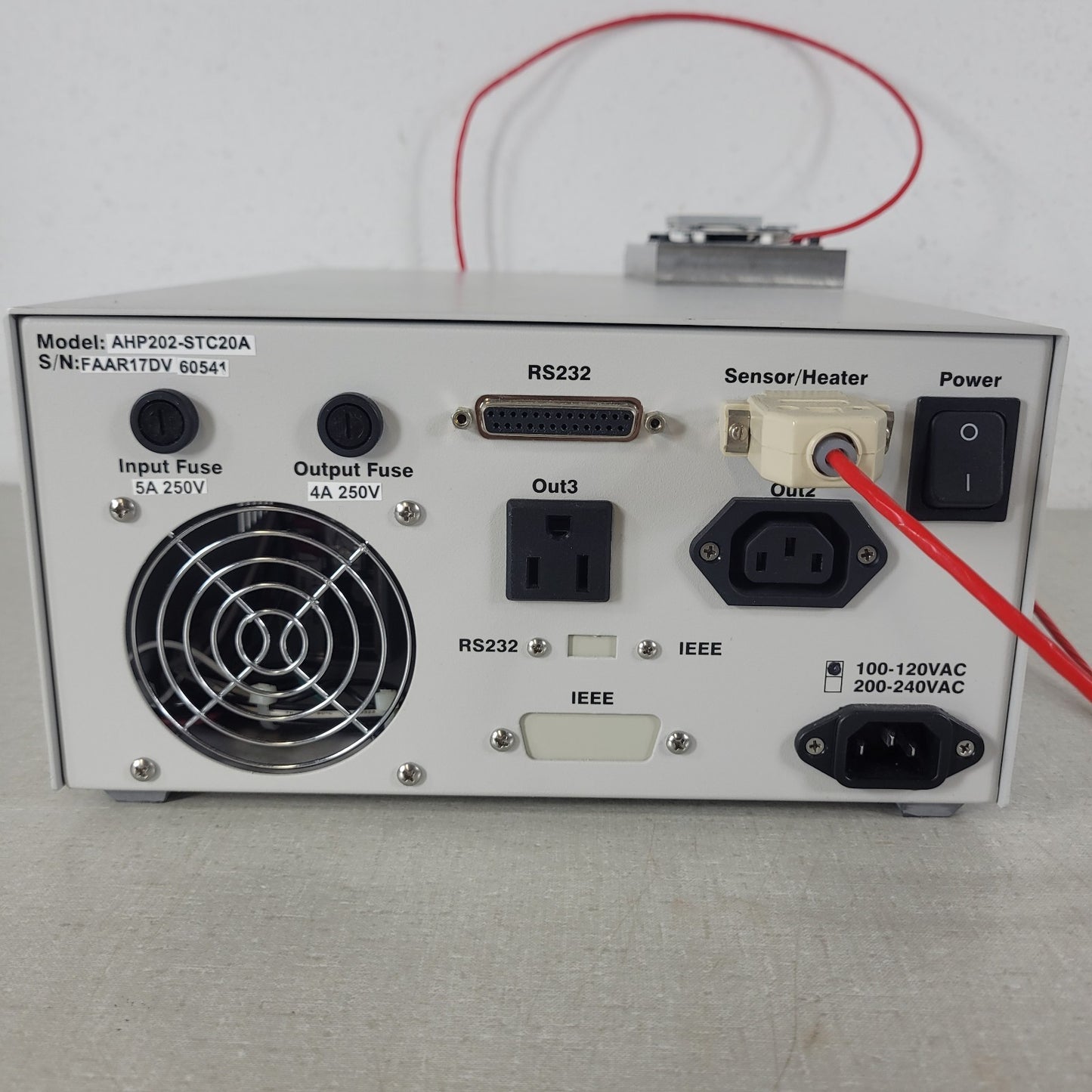 Tested Works Instec STC200 PID Lab Temperature Controller w/ Heated Stage