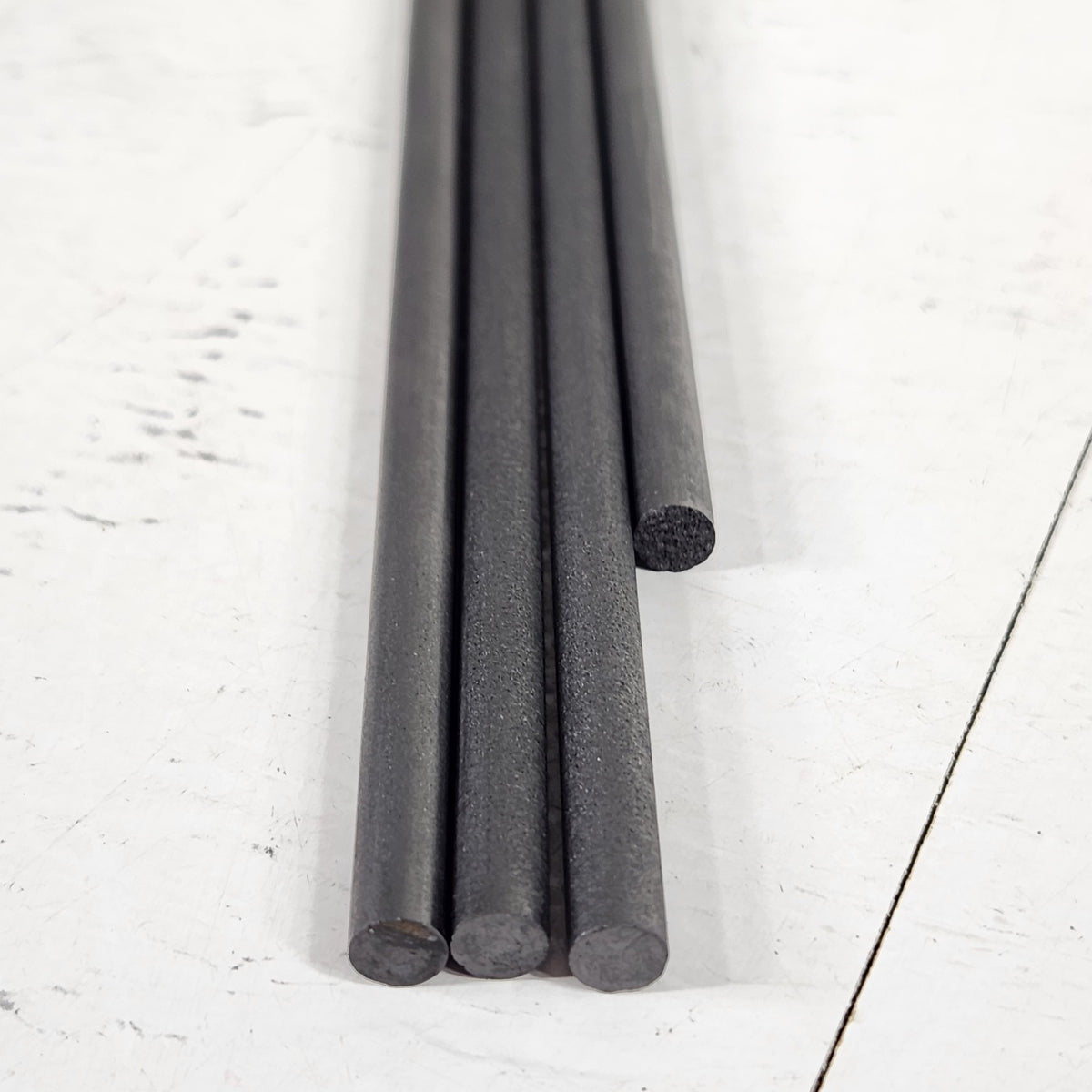 4x Ted Pella 61-22 Carbon Graphite Rods 1/4" x 12" SEM Evaporation Broken