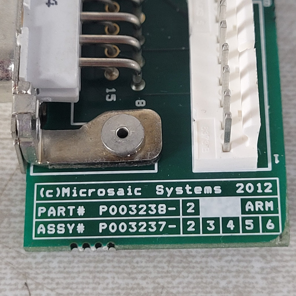 Microsaic P003238-2 P003237-2 Pfeiffer HiPace Turbo Pump DB15 Interface PCB