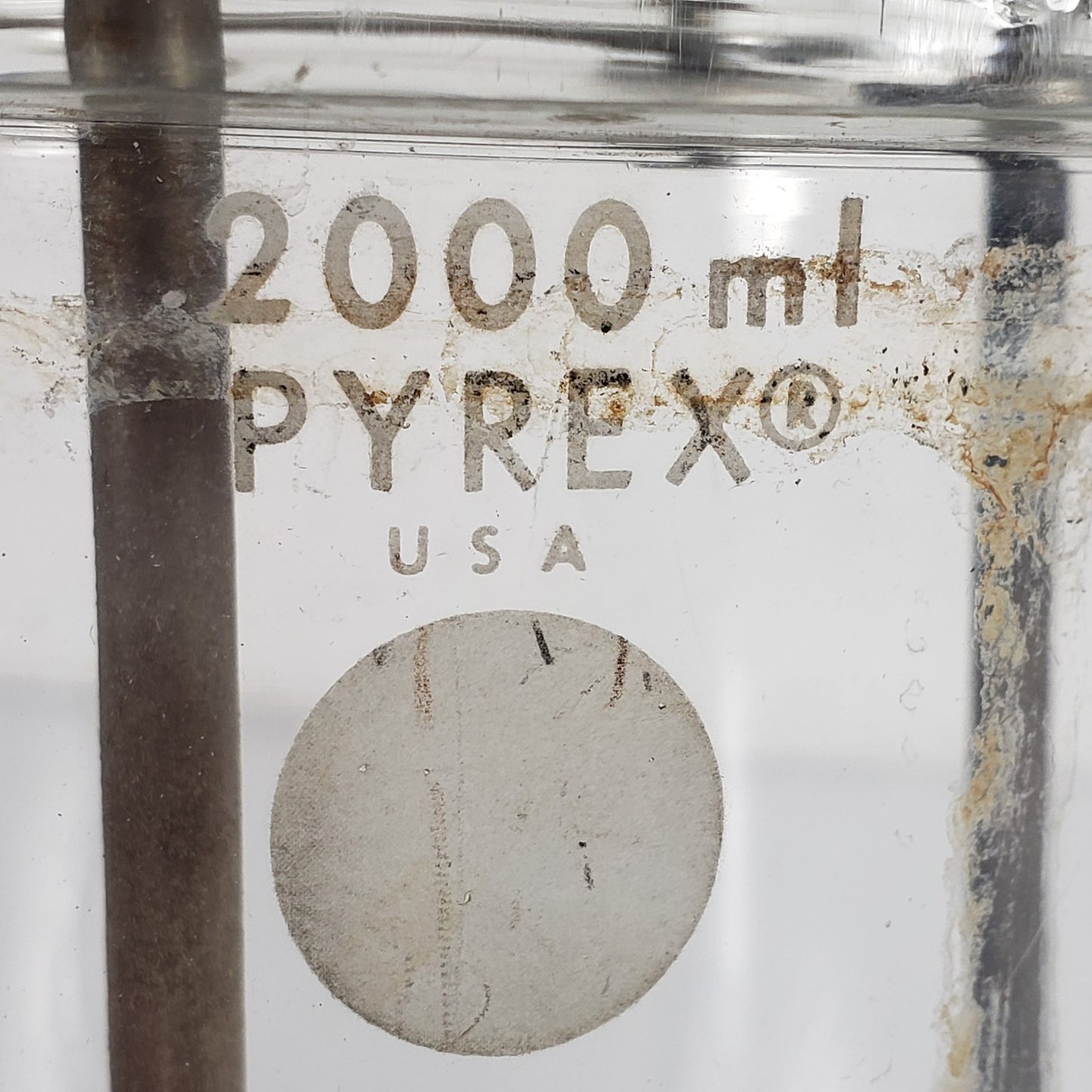 PYREX 6947-2L 2000mL 4-Neck Resin Reaction Kettle w/ Heater Clamp