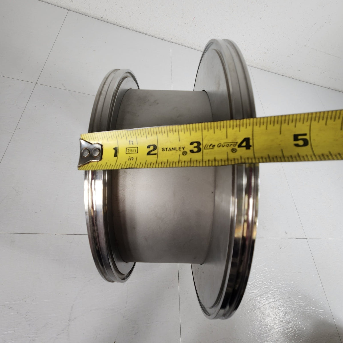 ISO-K DN250 to DN200 Stainless Steel Vacuum Reducer Nipple Adapter 4" Length