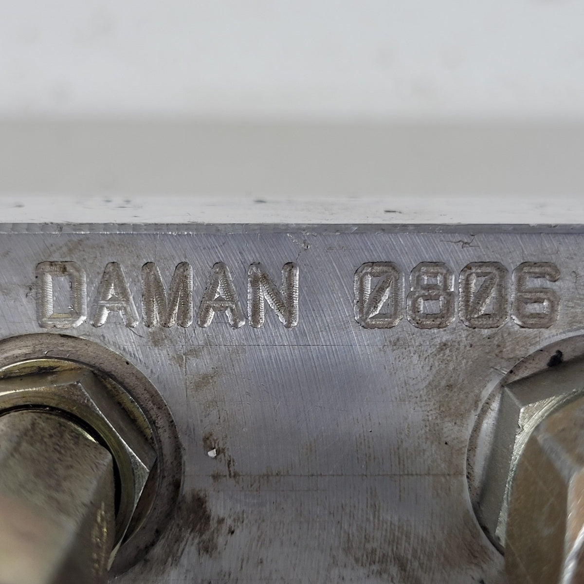 Daman 0806 Aluminum Hydraulic Manifold Header Block AH00003065 Untested