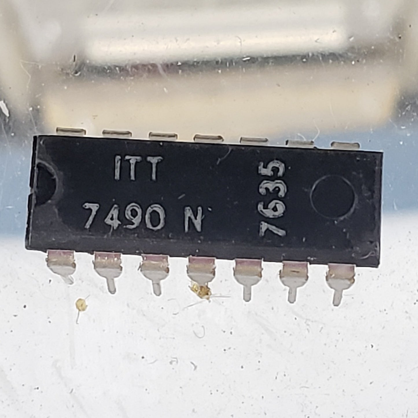 Vintage 7400 TTL CMOS Logic IC Chips Lot SN7400 SN7402 Akro-Mils Parts Bin