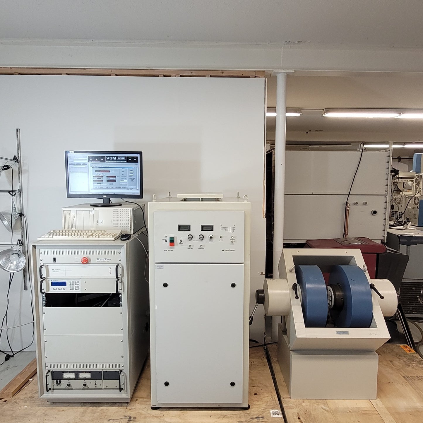 READ DESC LakeShore 7307 VSM Vibrating Sample Magnetometer System w/Ni Standard