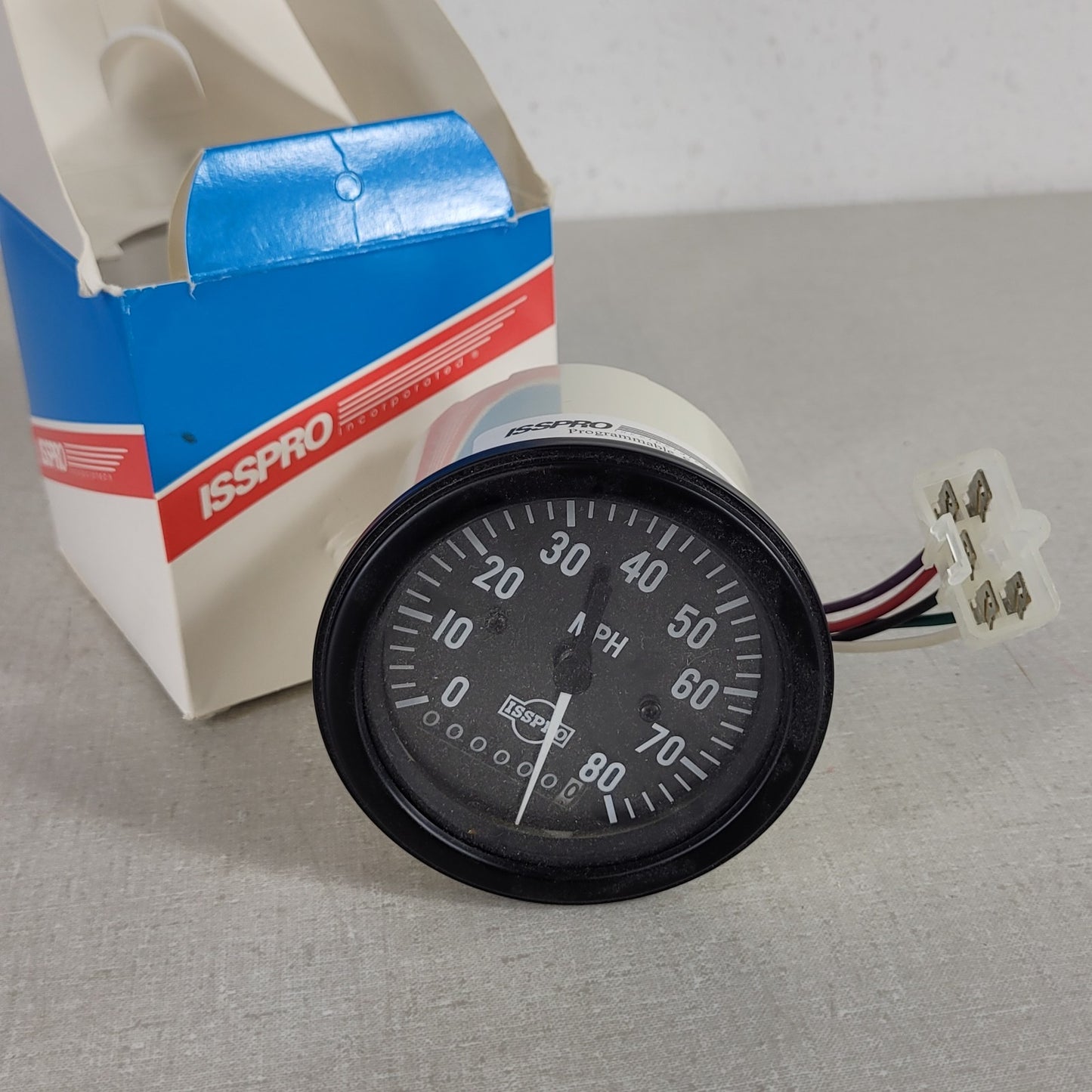 ISSPRO 603457-1 Programmable 0-80 MPH Truck Speedometer Gauge w/ Harness