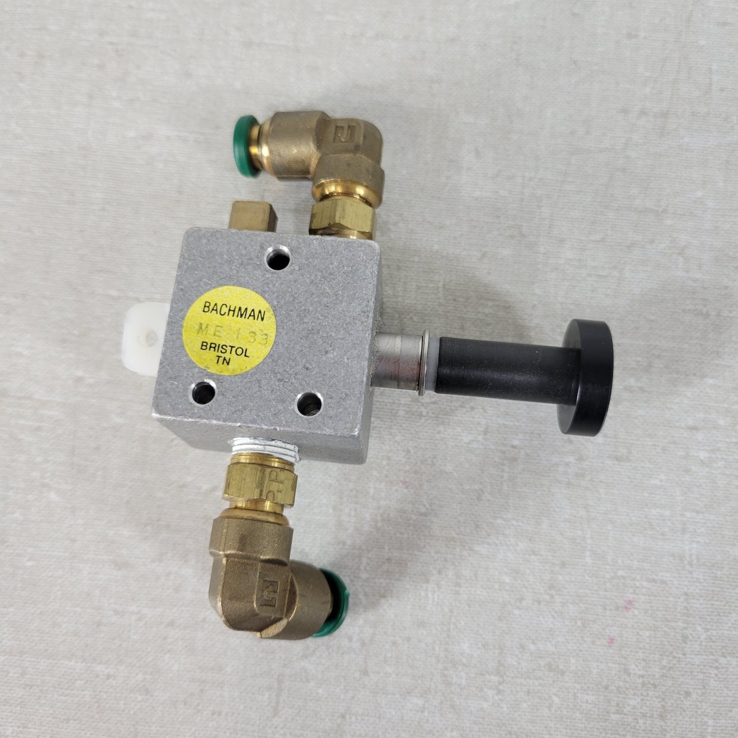 BACHMAN ME 133 Pneumatic Push Pull Air Valve Mechanical/Manual Assembly