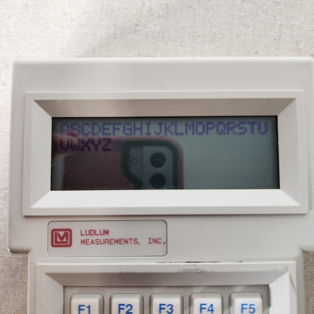 TESTED Ludlum 2350-1 Radiation Survey Meter Data Logger w/ 110205 Controller