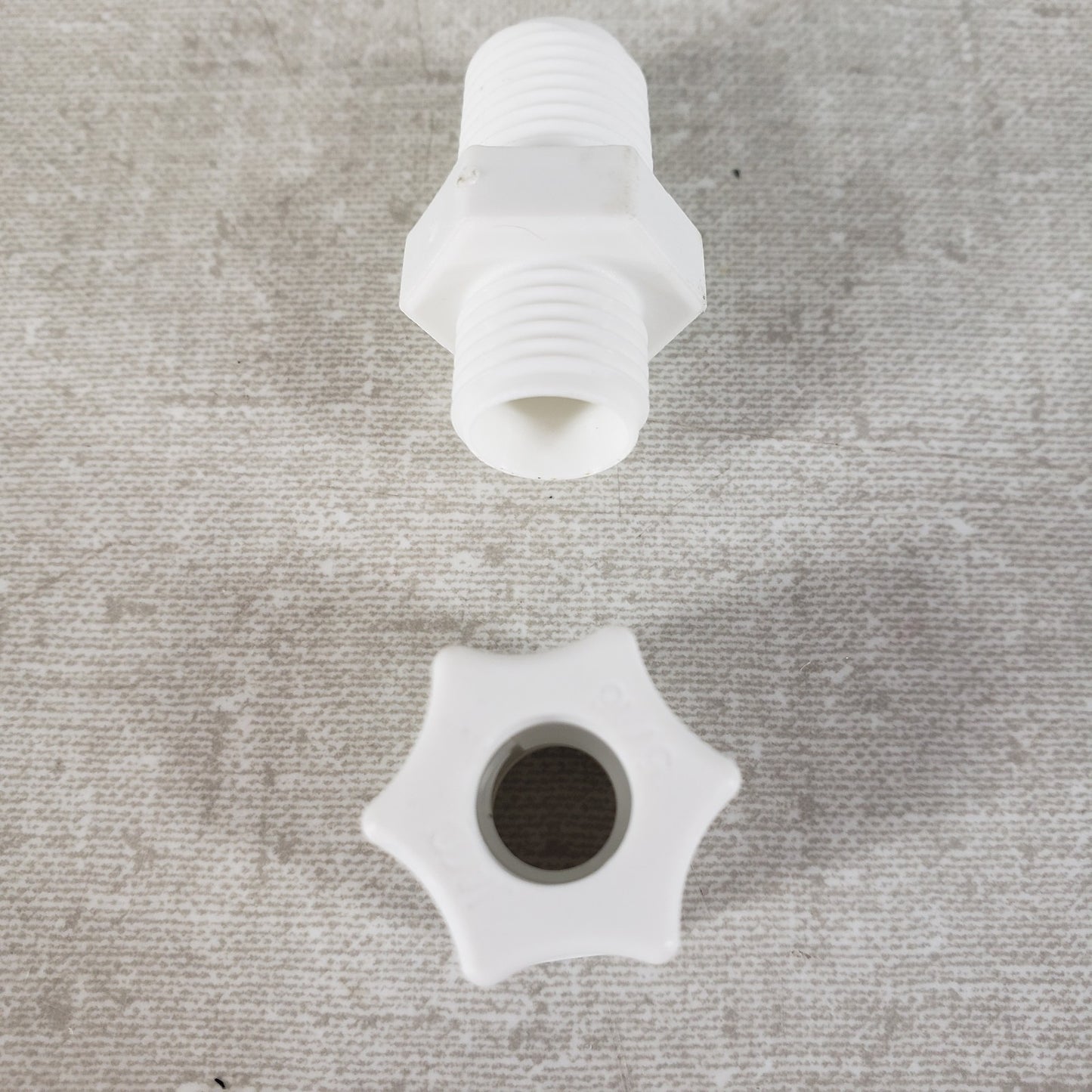 MCMASTER-CARR 5016K477 5/16" & 1/4" Polypropylene Hi-Pressure Comp. Fit, 3 Pack