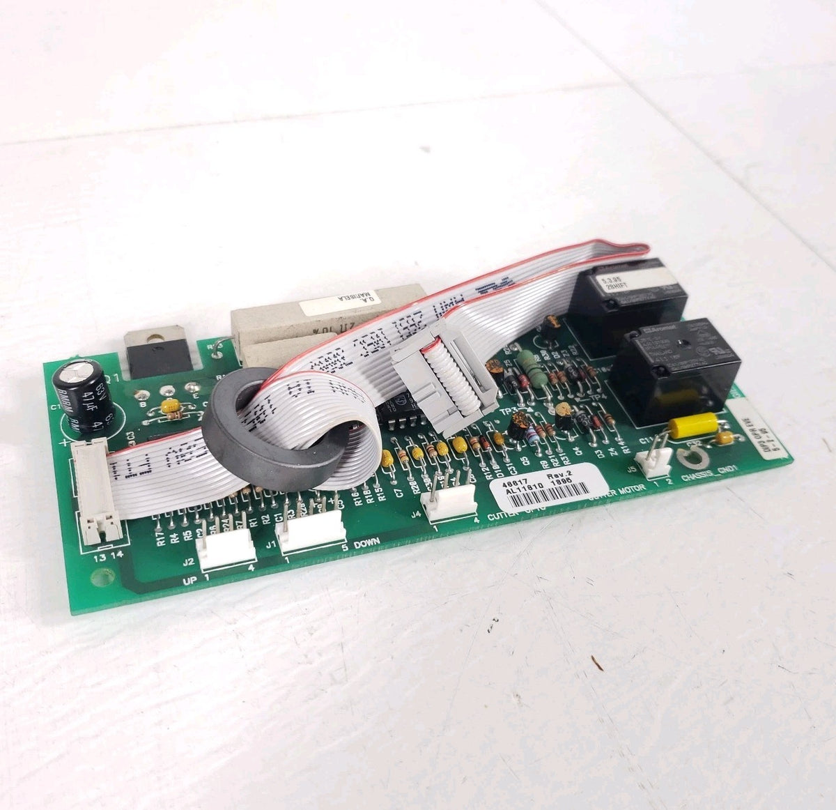 Zebra 46617M 46617 Rev 2 Xi Series Cutter Logic Control Board PCB