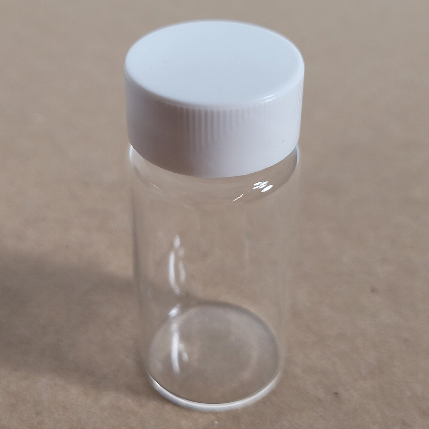 KIMBLE 74500-20 20mL Glass Scintillation Vials w/ Caps 100/Tray NEW