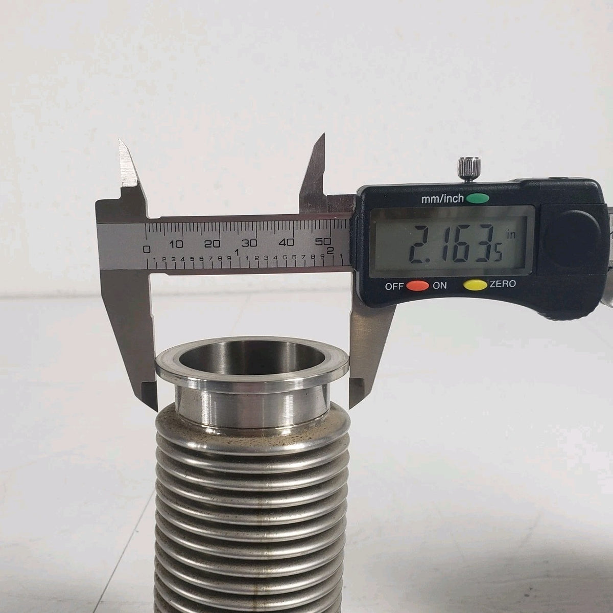 KF40 NW40 4.5" Stainless Steel Flexible High Vacuum Bellows Hose ISO-KF