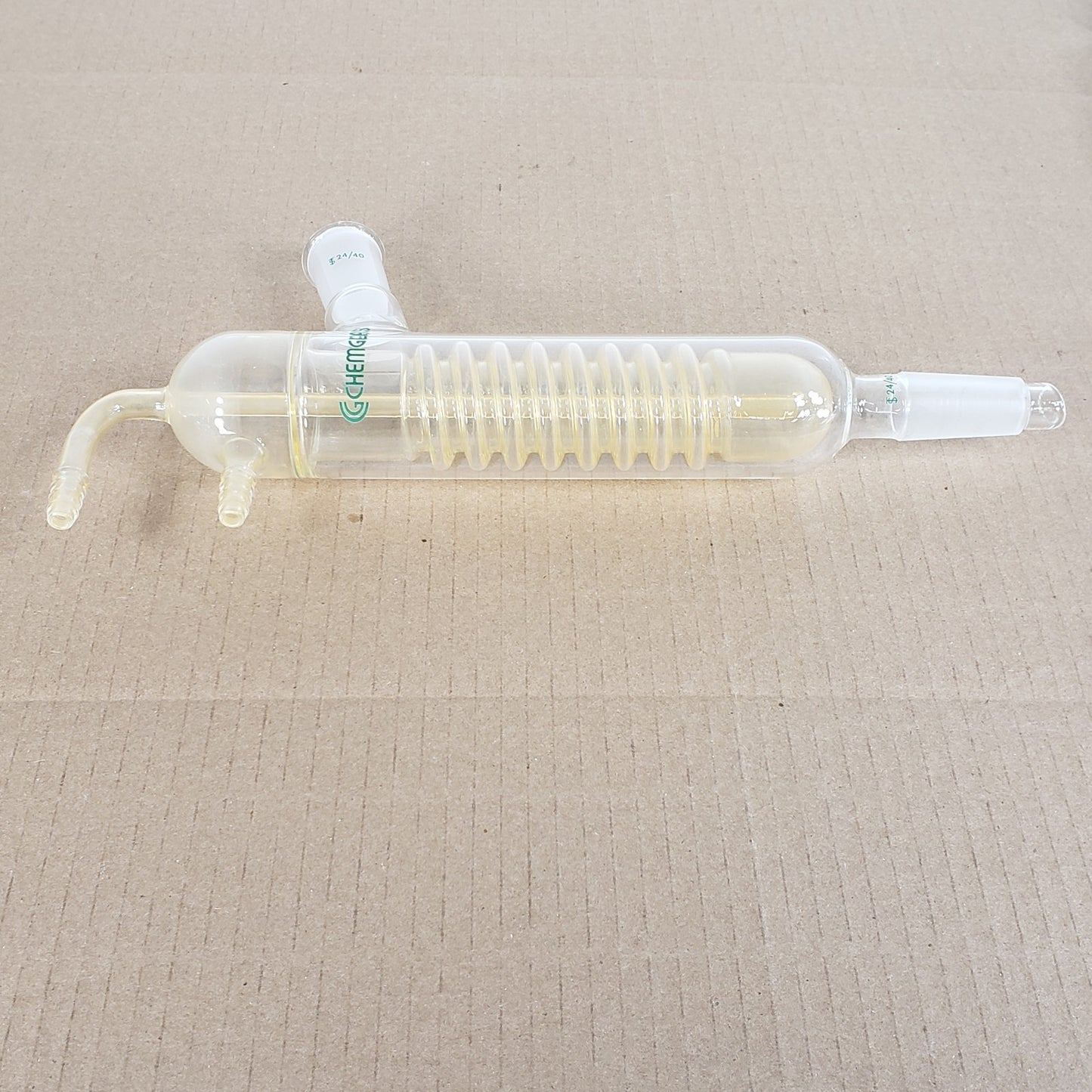 Chemglass CG-1210-01 Friedrichs Condenser 330mm 15° 24/40 Joints