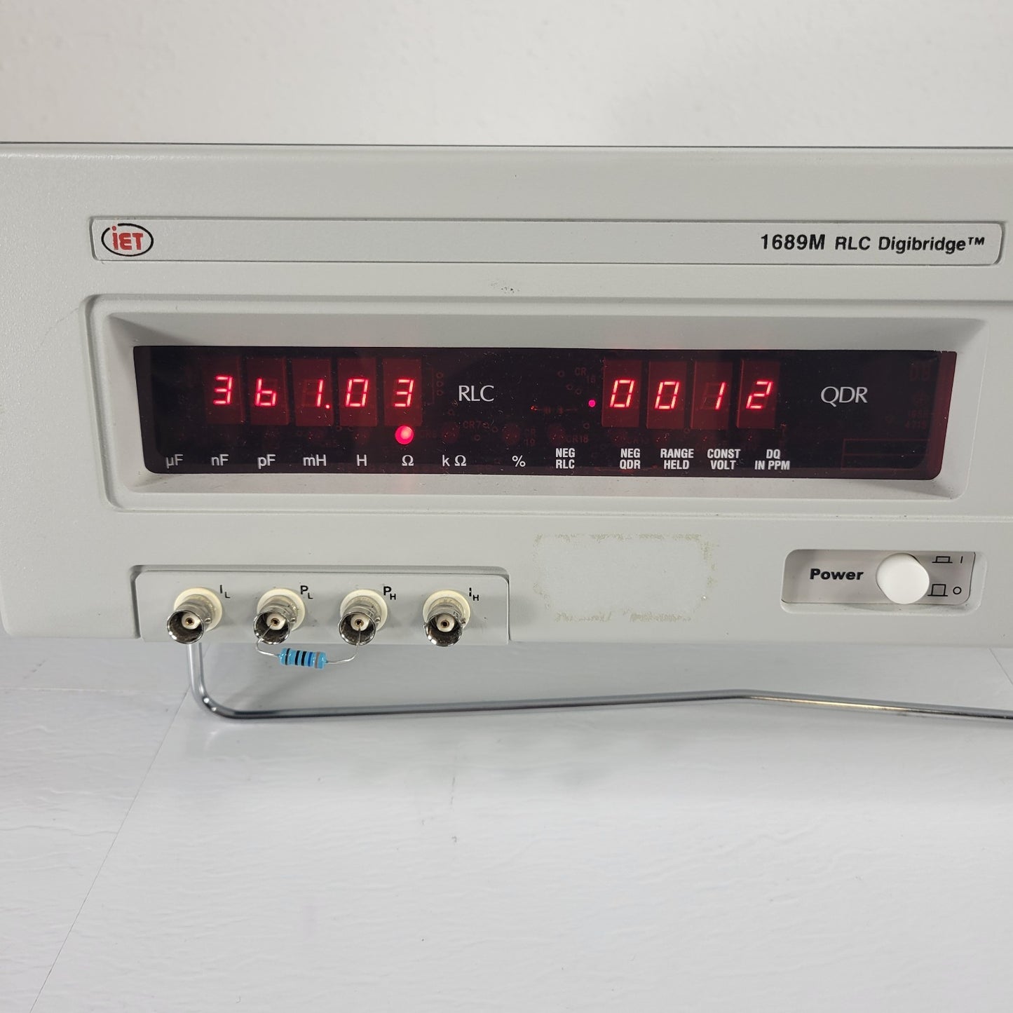 TESTED IET 1689M RLC Digibridge Multimeter High Precision Benchtop Auto Trigger