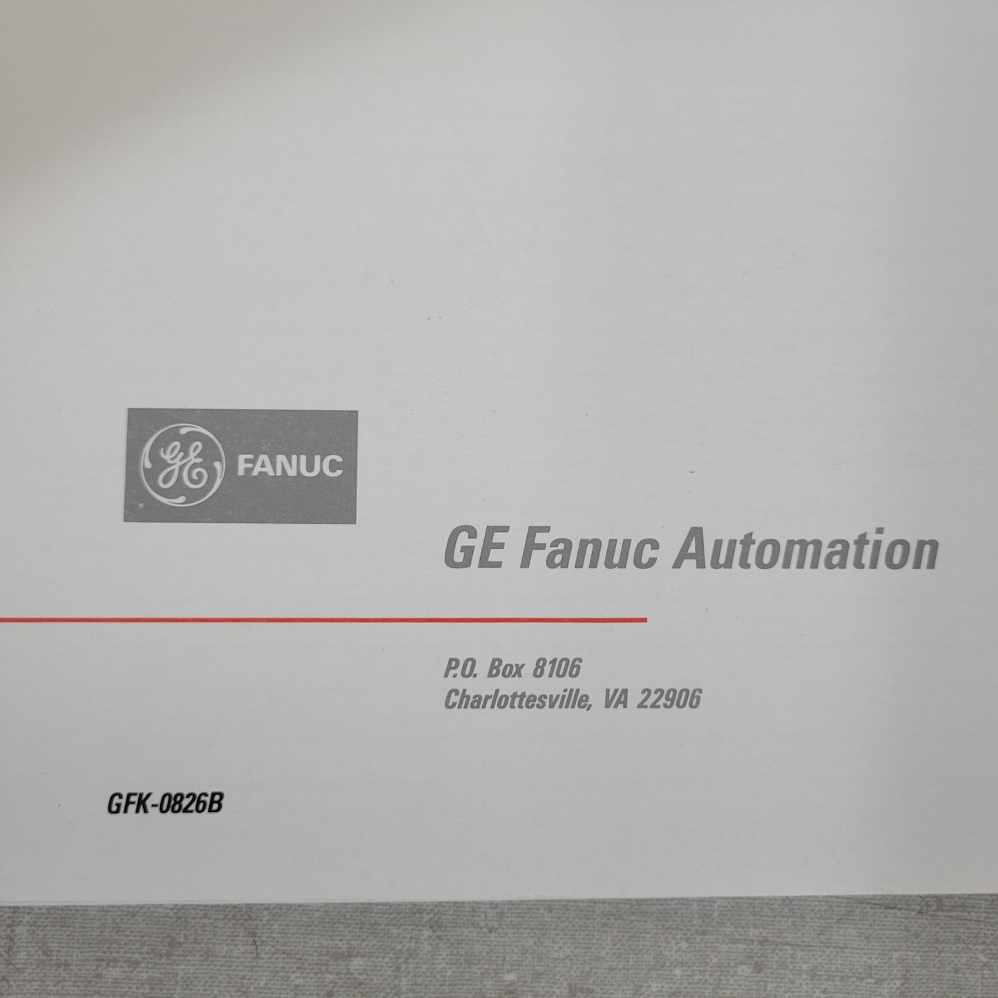 GE Fanuc GFK-0826 Field Control Distributed I/O Modules User Manual PLC Original