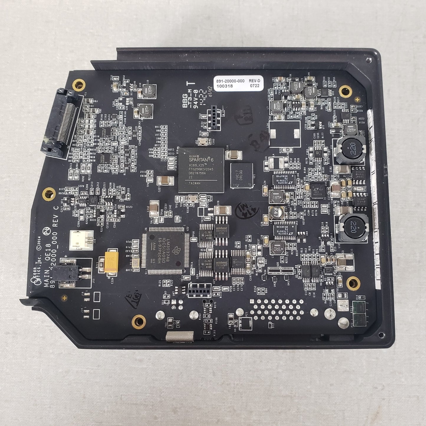 TESTED Ocean Optics QE Pro Spectrometer Control Board PCB & Case BOARD ONLY