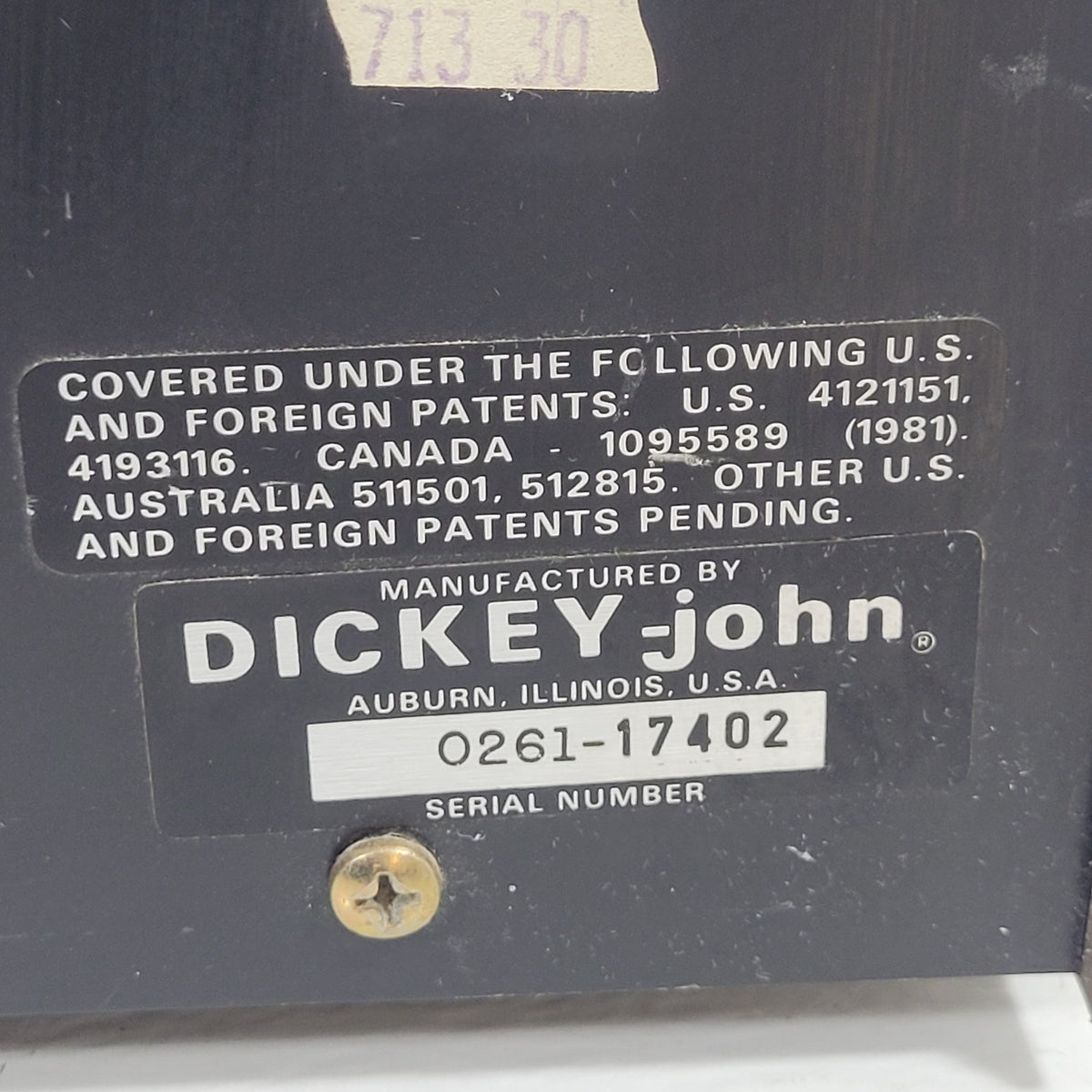 TESTED Dickey-john GAC II Grain Analysis Computer Moisture Tester Working