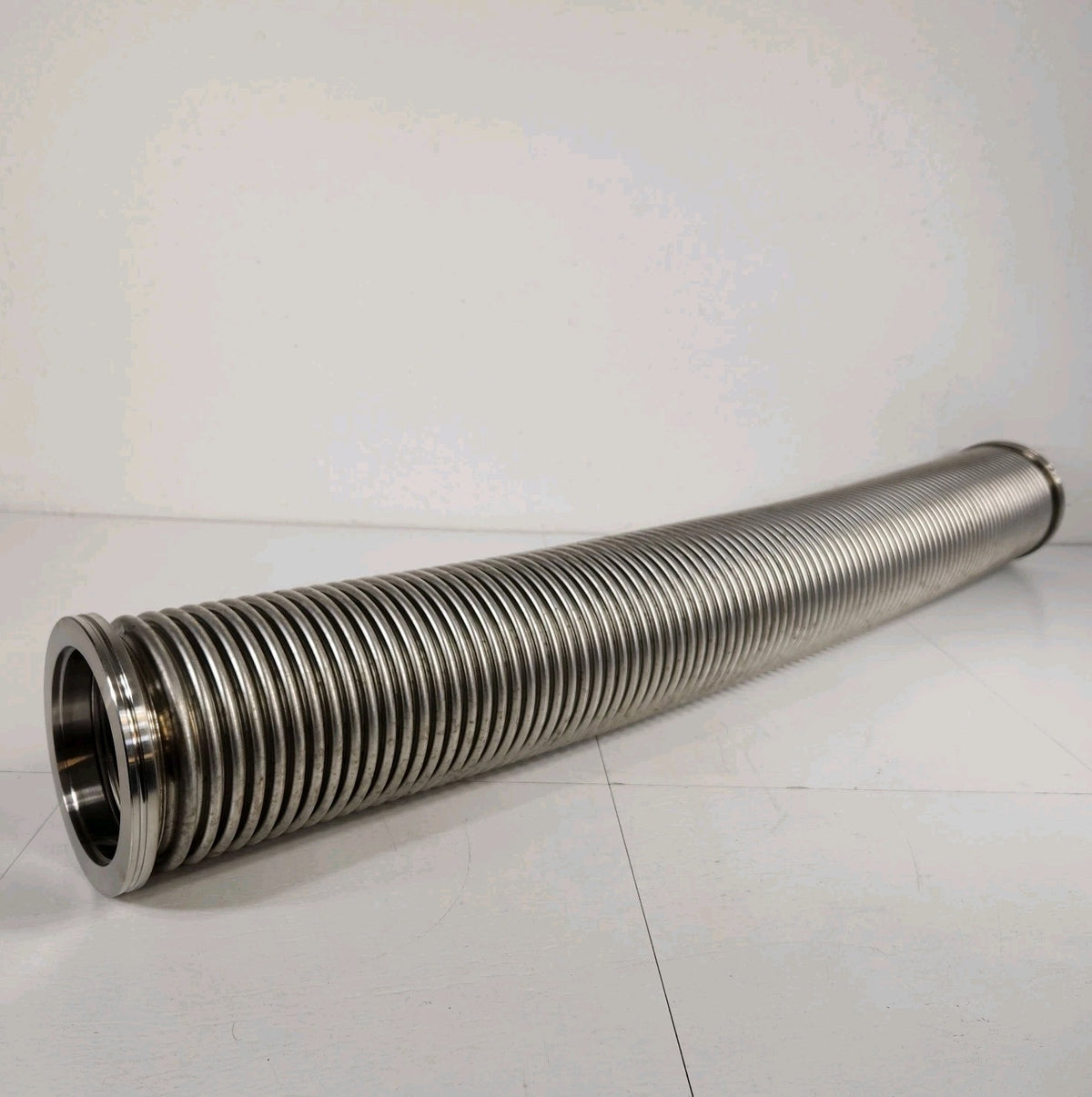 38.5" Long ISO-K100 DN100 K 4" Flexible Metal Vacuum Bellows Hose ISO Flanges