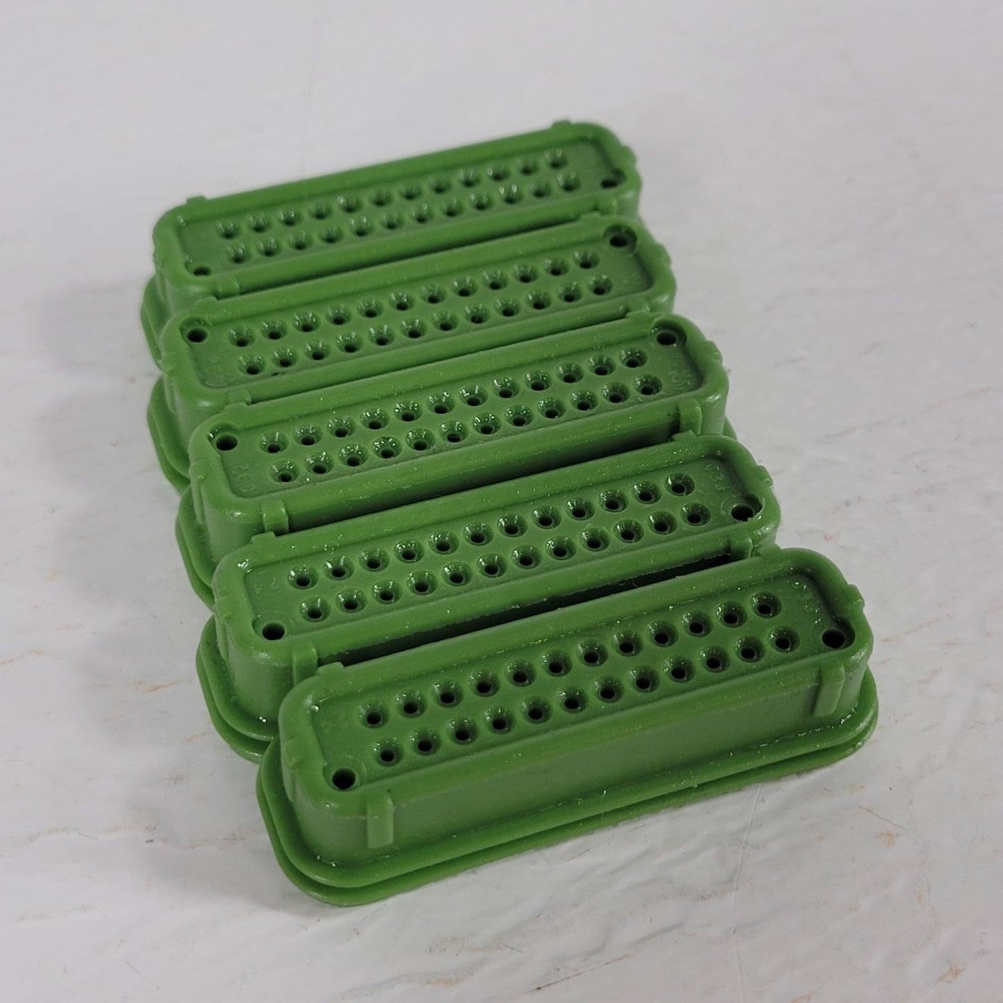 5 Units Aptiv Delphi 12110403-B 24-Way Green Female Sealed Connector Housing