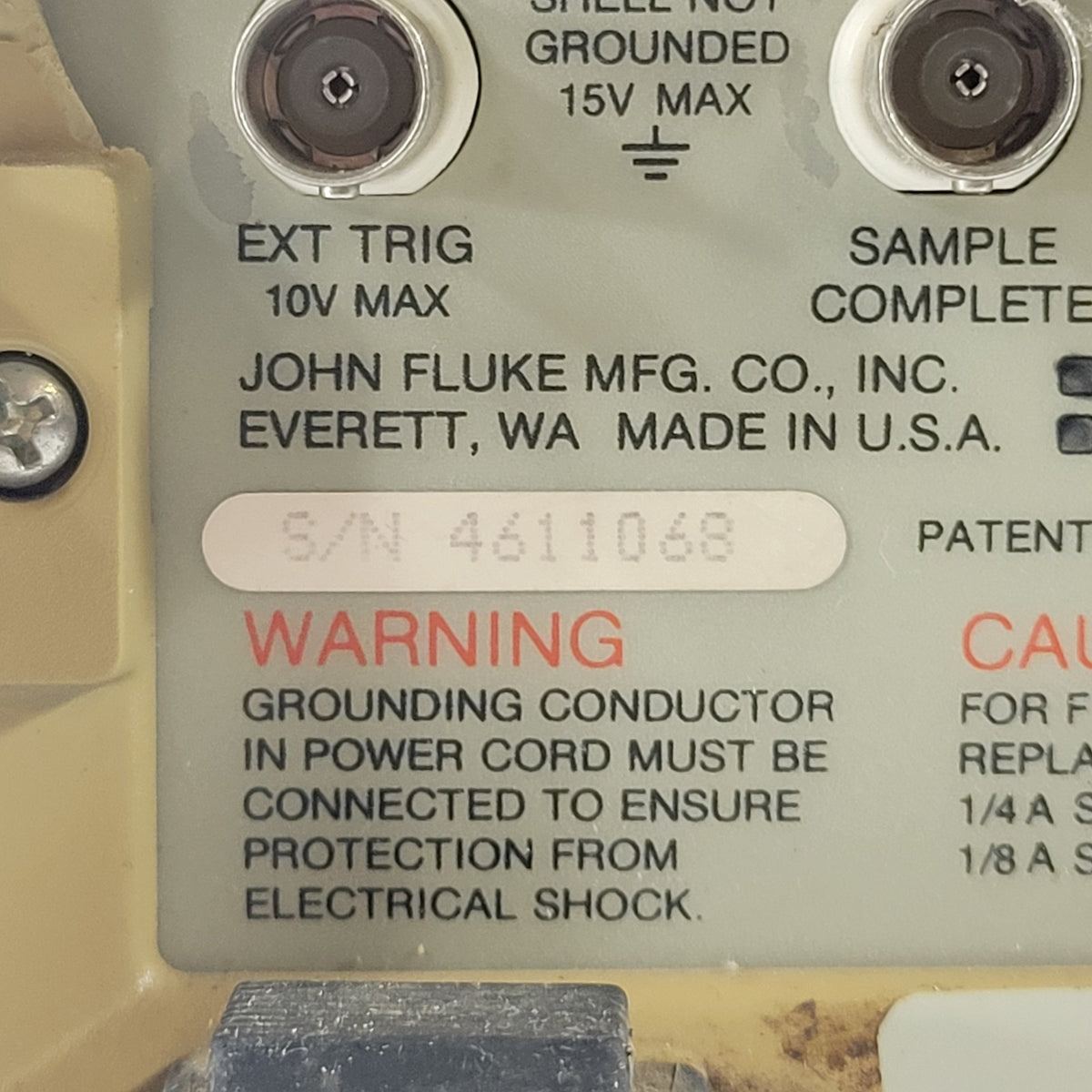Fluke 8840A 5.5-Digit Benchtop Digital Multimeter DMM Tested Self-Test Pass