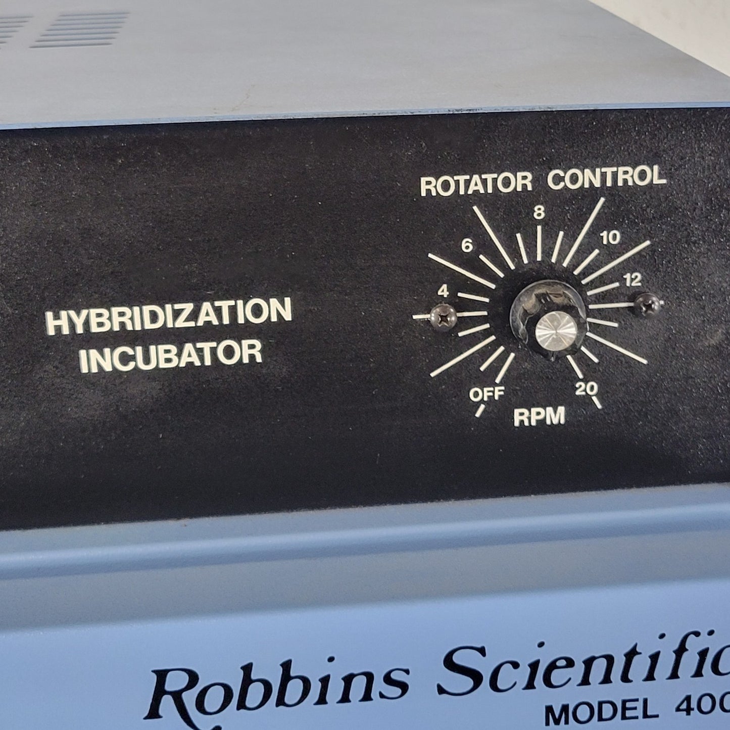 TESTED Robbins Scientific Model 400 Hybridization Oven Incubator w/ Rotator