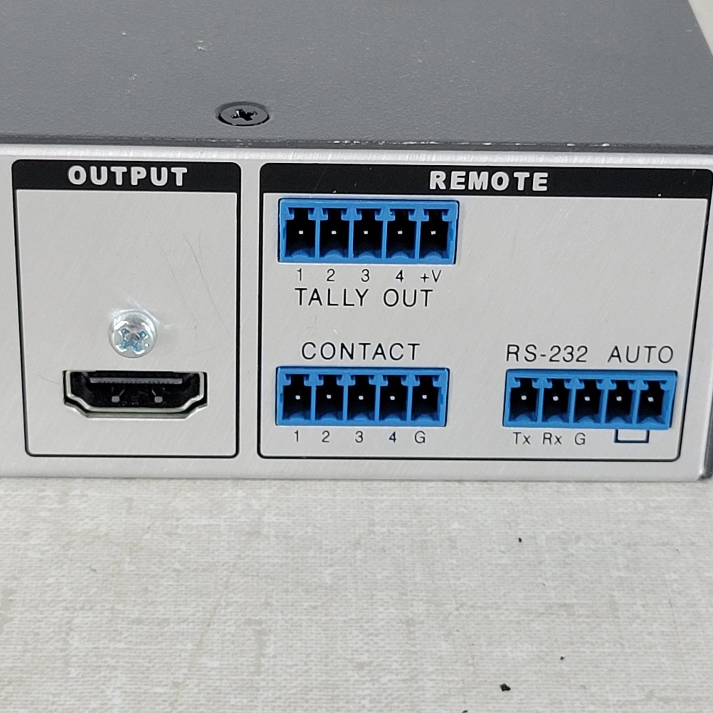 EXTRON SW4 HDMI Switcher with Power Supply, 4 HDMI Inputs, 1 HDMI Output