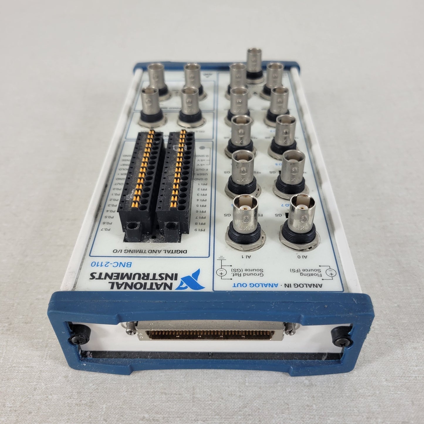 National Instruments BNC-2110 Shielded Connector Block 15 BNC Connectors