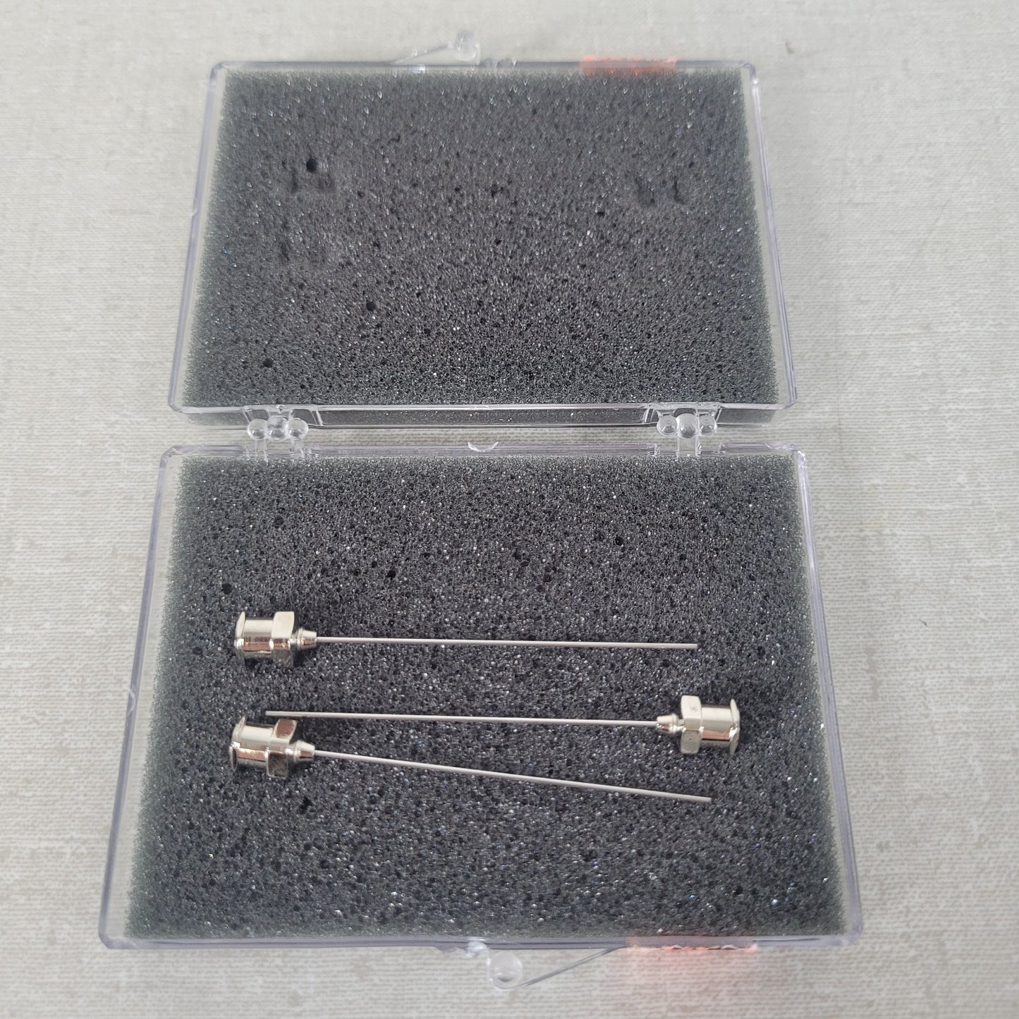 Lot 3 Hamilton 91022 N722 22ga 2in Blunt Metal Hub Luer Lock Ndl