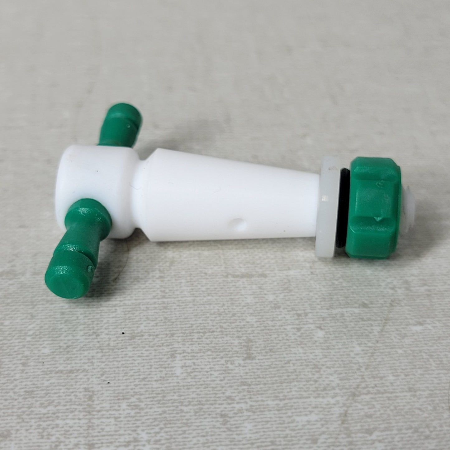Lot of 9 assorted PTFE Tapered Stopcocks 7x 19/24 & 2x 18/38